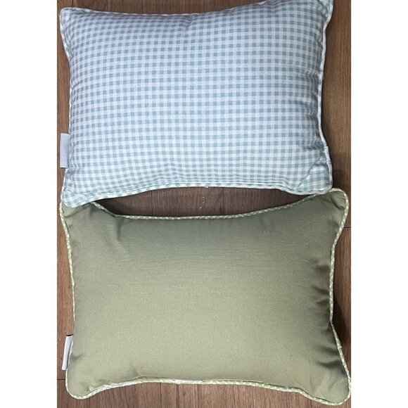 Bunny Boulevard Rabbit Decorative Throw Pillows Set of 2 Easter Spring Pastel - Picture 8 of 10